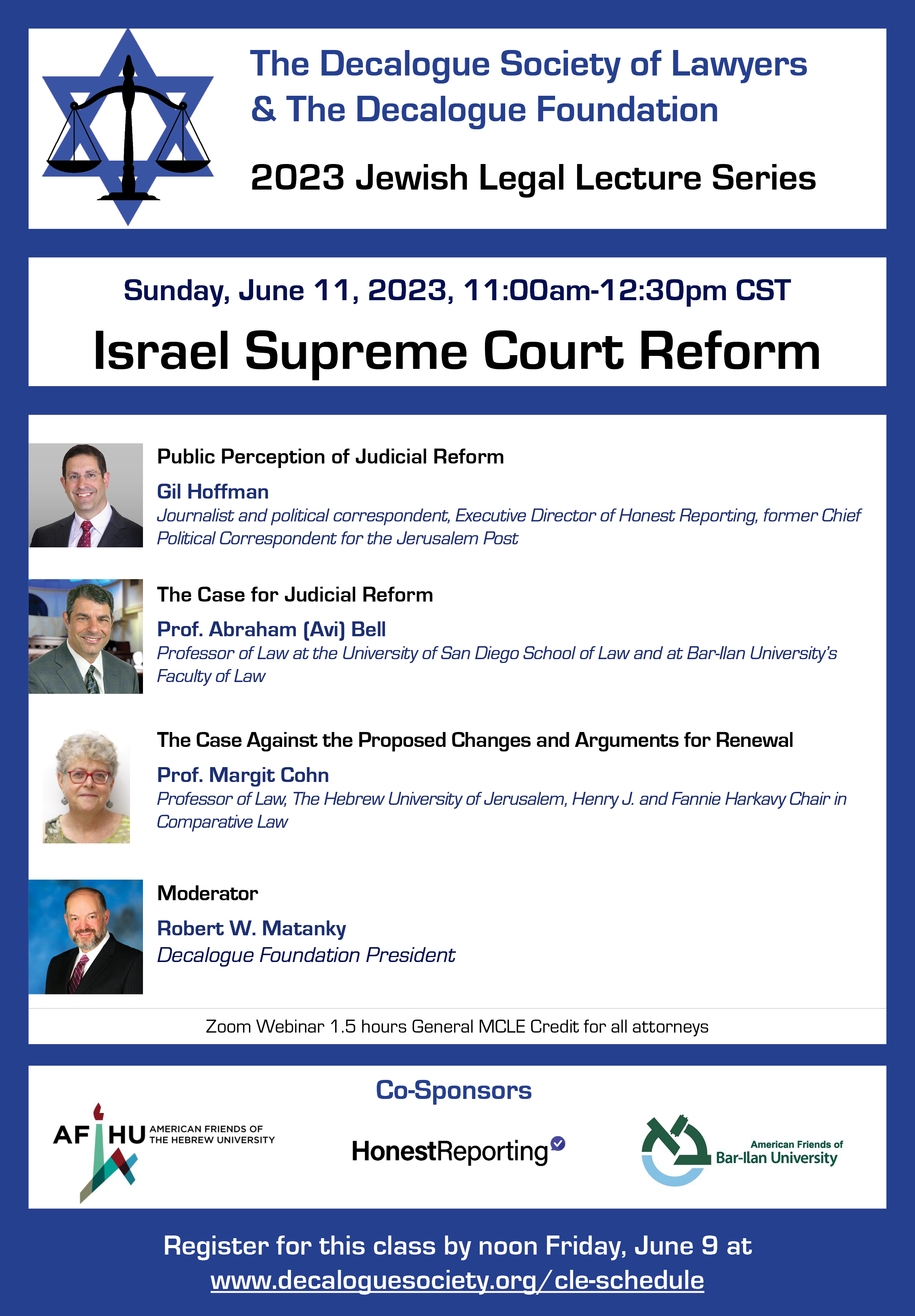Israel Supreme Court Reform CLE