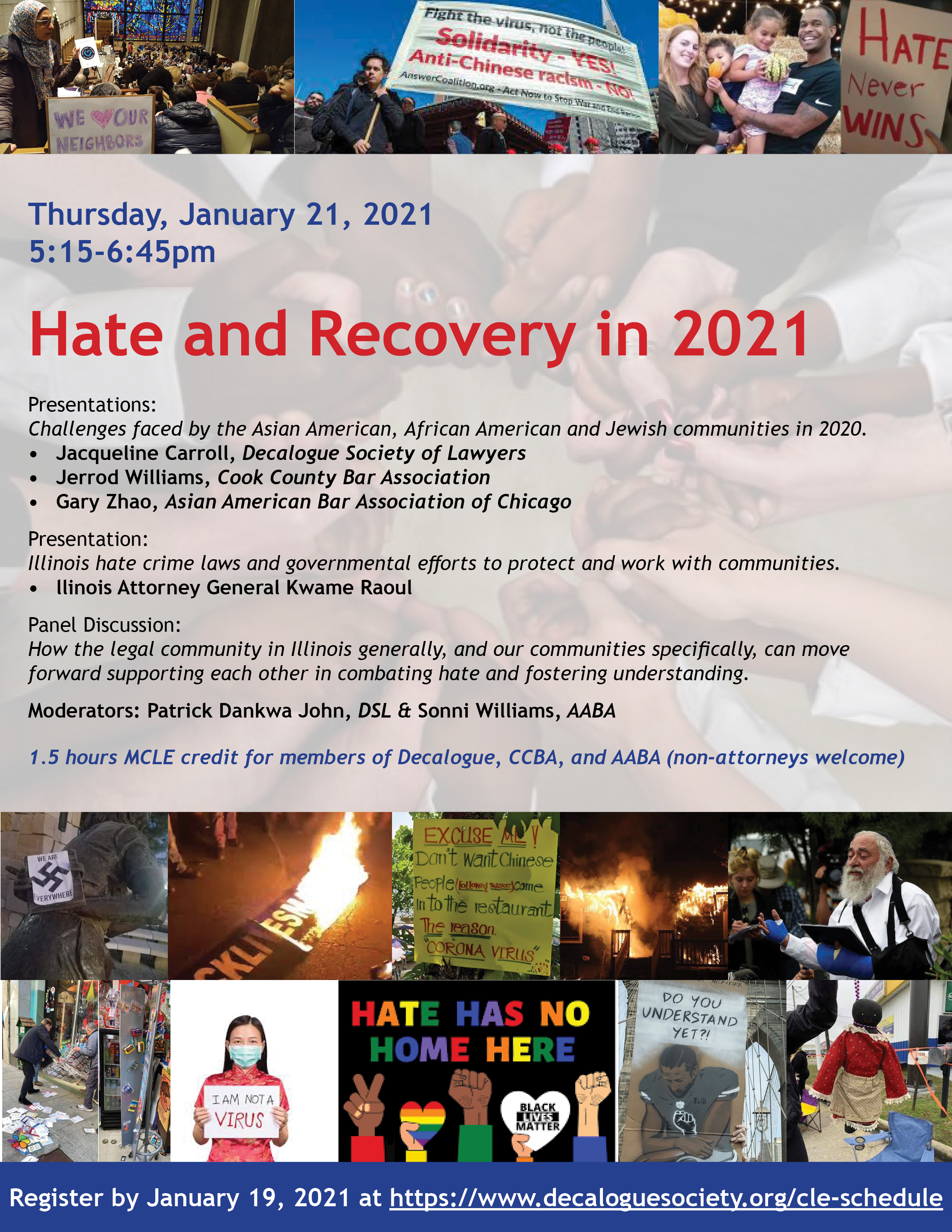 Hate & Recovery in 2021