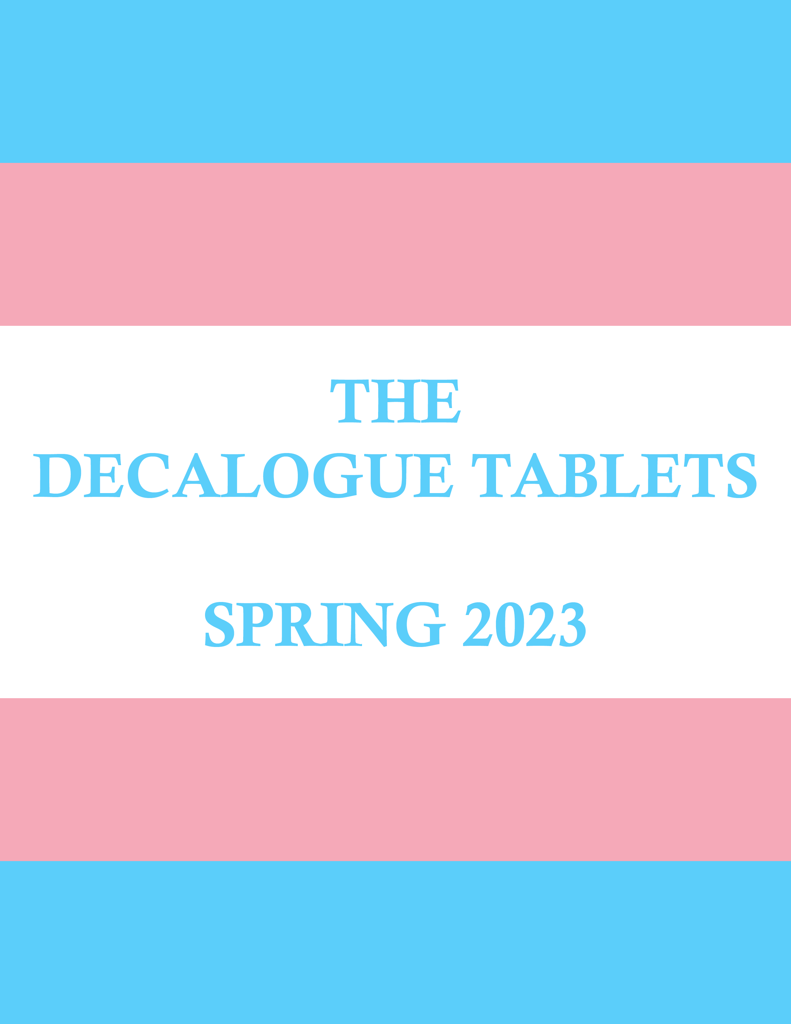 Spring 2023 Tablets